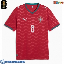Fotballdrakt Herre Portugal Bruno Fernandes #8 Hjemmedrakt VM 2026 Kortermet